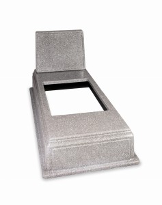 Nagrobek plastikowy - pomnik MEMENTO granit