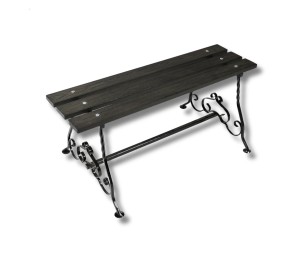 Ławeczka cmentarna ławka na cmentarz kuta metalowa K004A 
