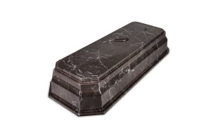 Pomnik plastikowy Royal Serce ciemny marmur