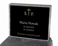 nagrobek plastikowy granit