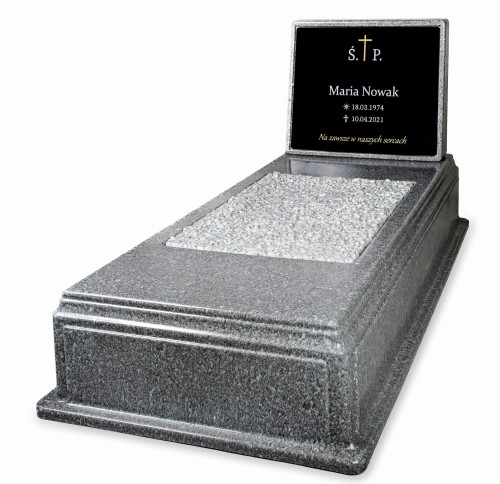 nagrobek plastikowy granit