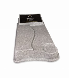 Nagrobek plastikowy - pomnik HARMONY granit z tablicą z danymi